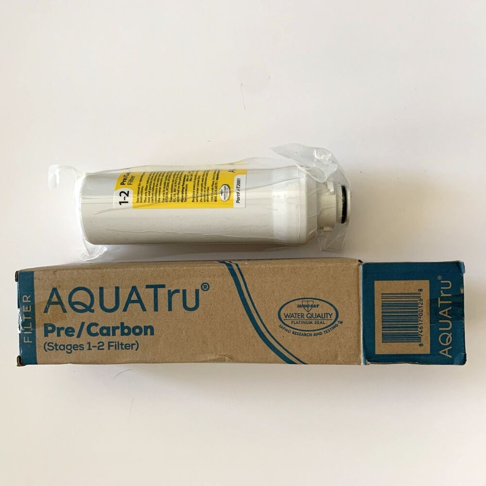 AquaTru Pre Carbon Water Filter Stages 1-2 Filter AT2001